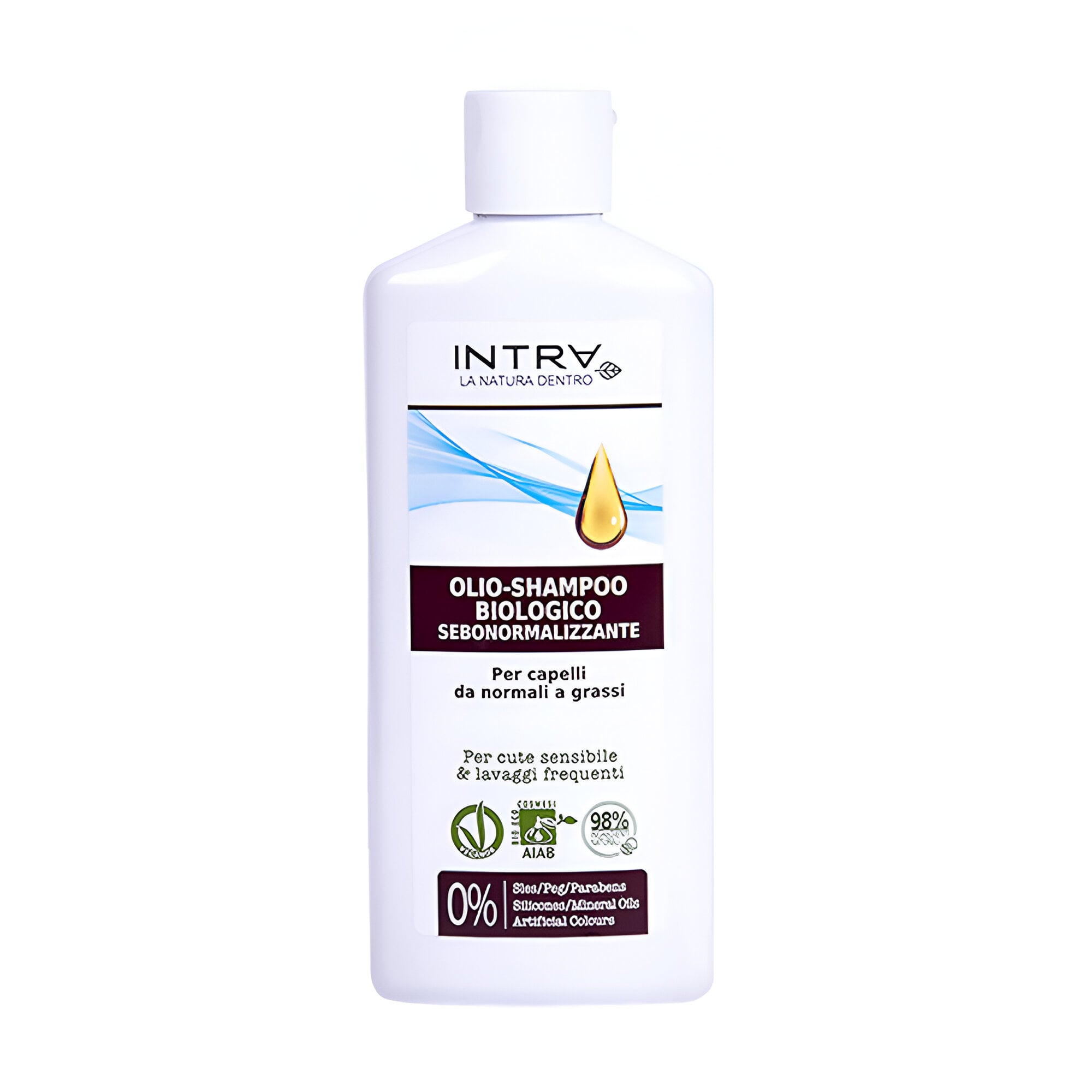 Олійний шампунь для волосся Intra Sebum Normalizing Oil-Shampoo, 200 мл